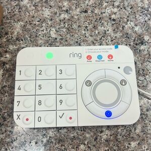 Ring keypad . Working!
